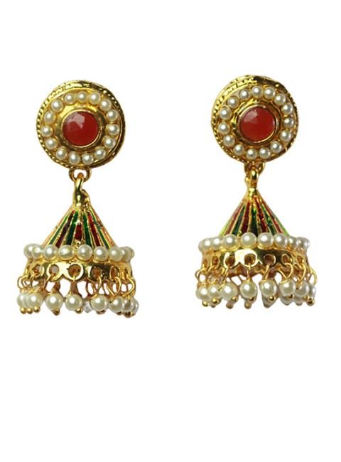 Polki Earrings